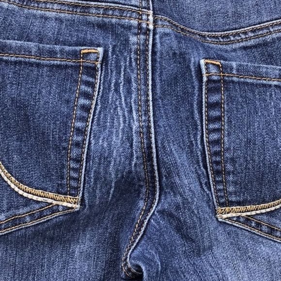 Maurice Womans 2 Short Bleu Jeans Whisking Low Rise Bootcut - Picture 5 of 7